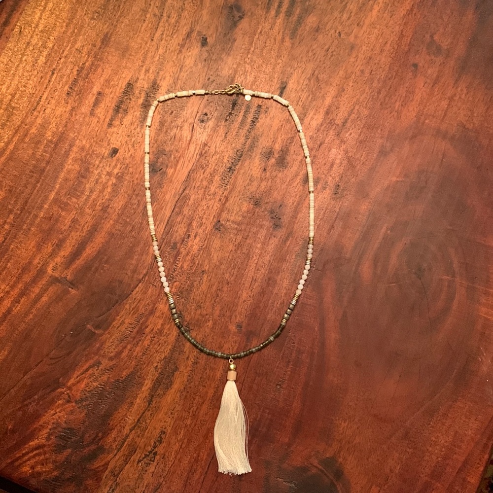 Tassel necklace